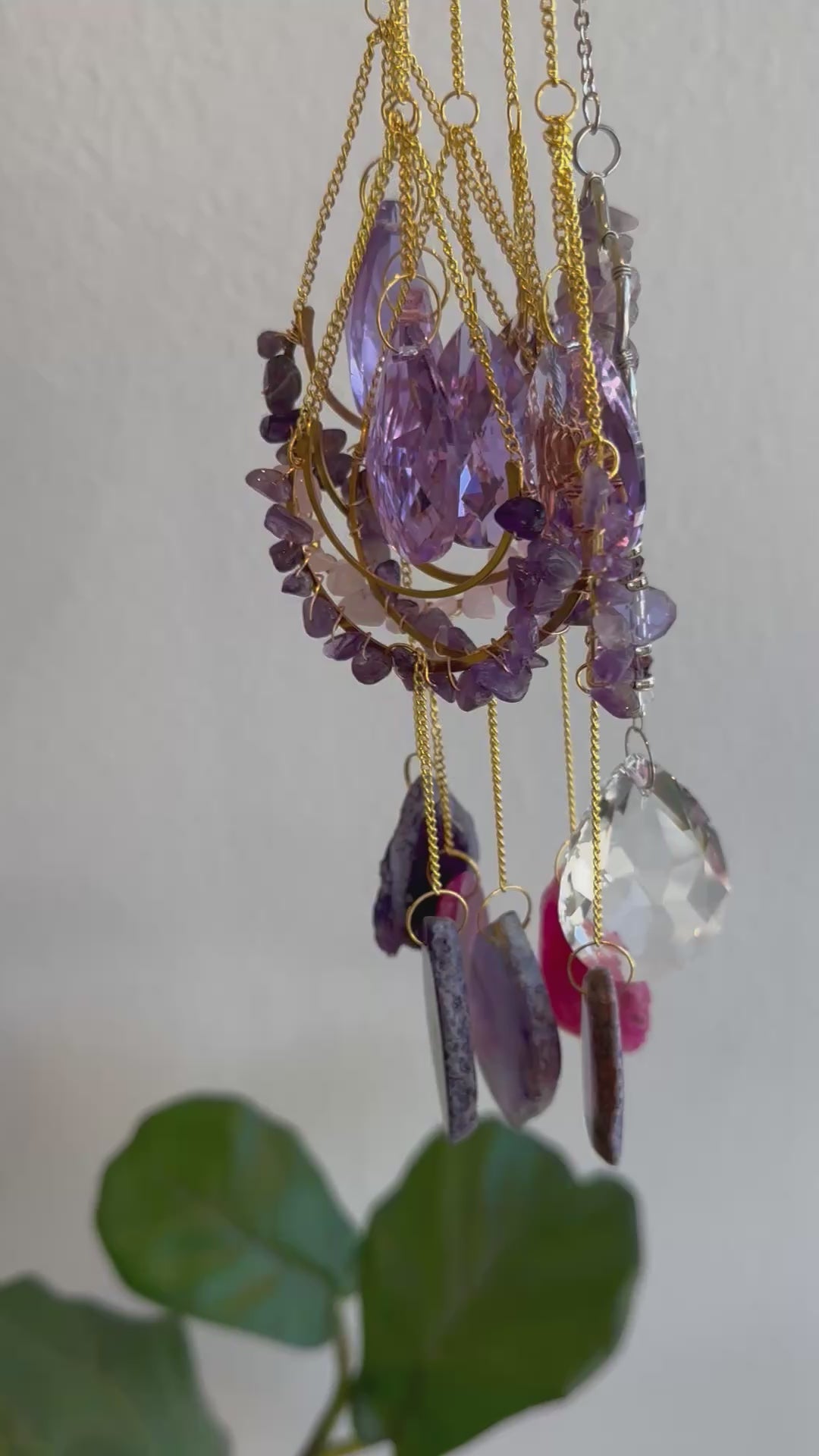 Crystal suncatcher