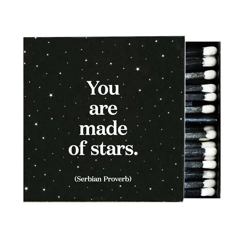 Quotable Matchboxes - X100 - You Are Made Of Stars (Serbian Proverb)