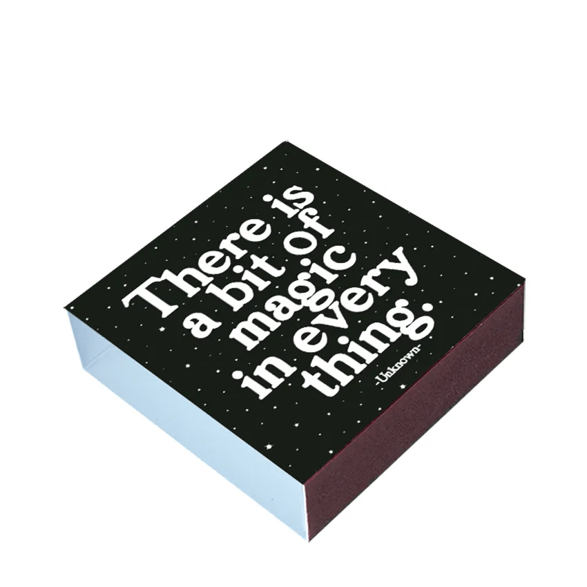 Quotable Matchboxes - X116 - A Bit Of Magic (Unknown)