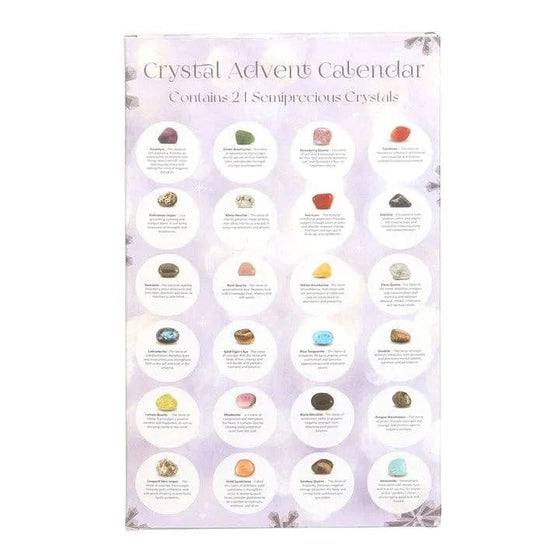 Something Different Wholesale 24-Day Gemstone Crystal Christmas Advent Calendar