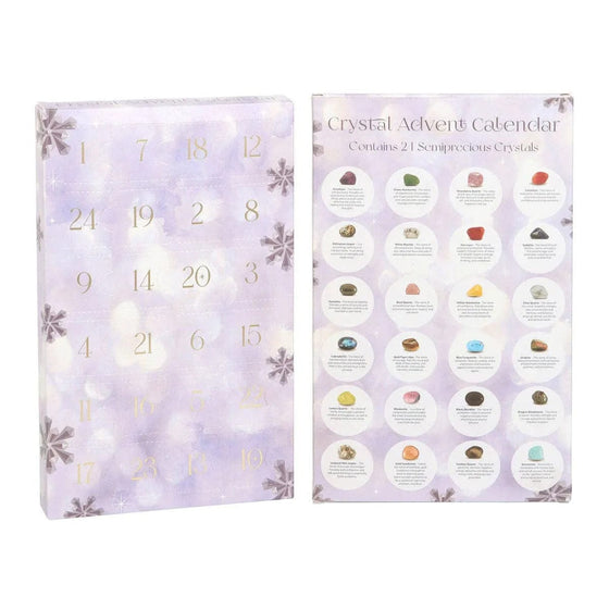 Something Different Wholesale 24-Day Gemstone Crystal Christmas Advent Calendar