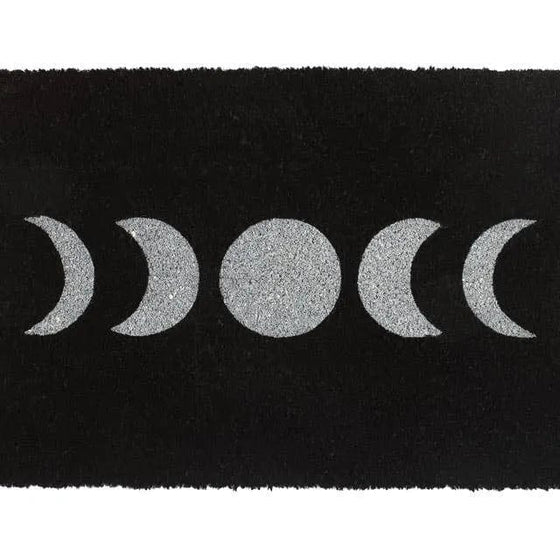 Something Different Wholesale Black Moon Phase Doormat