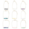 Something Different Wholesale Set of 9 Crystal Beaded Chain Bracelets