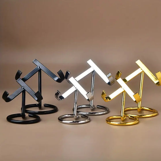 Metal Stand for Crystal Shapes / Specimens