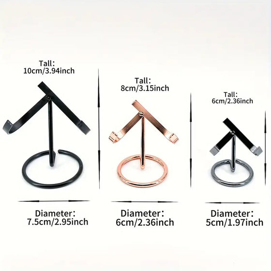 Metal Stand for Crystal Shapes / Specimens