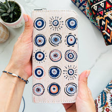  Umays Boho Evil Eye Boho Wallet for Women, Handcrafted Vegan Wallet