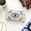 Umays Boho Handmade Wallet for Women, Womens Accessories, Evil Eye Wall