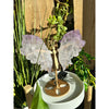 Unearthed Vibes Elegant Amethyst Wings on a Stand - Enhance Your Space with Calming Energy