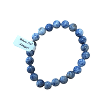  Unearthed Vibes Jewlery Buy Polished Blue Dot Jasper Bracelet - Elegant Healing Stone | Perfect Gift for Love and Wellness