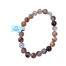  Unearthed Vibes Jewlery Buy Polished Fire Quartz Bracelet - Elegant Healing Stone | Perfect Gift for Love and Wellness