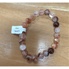 Unearthed Vibes Jewlery Buy Polished Fire Quartz Bracelet - Elegant Healing Stone | Perfect Gift for Love and Wellness