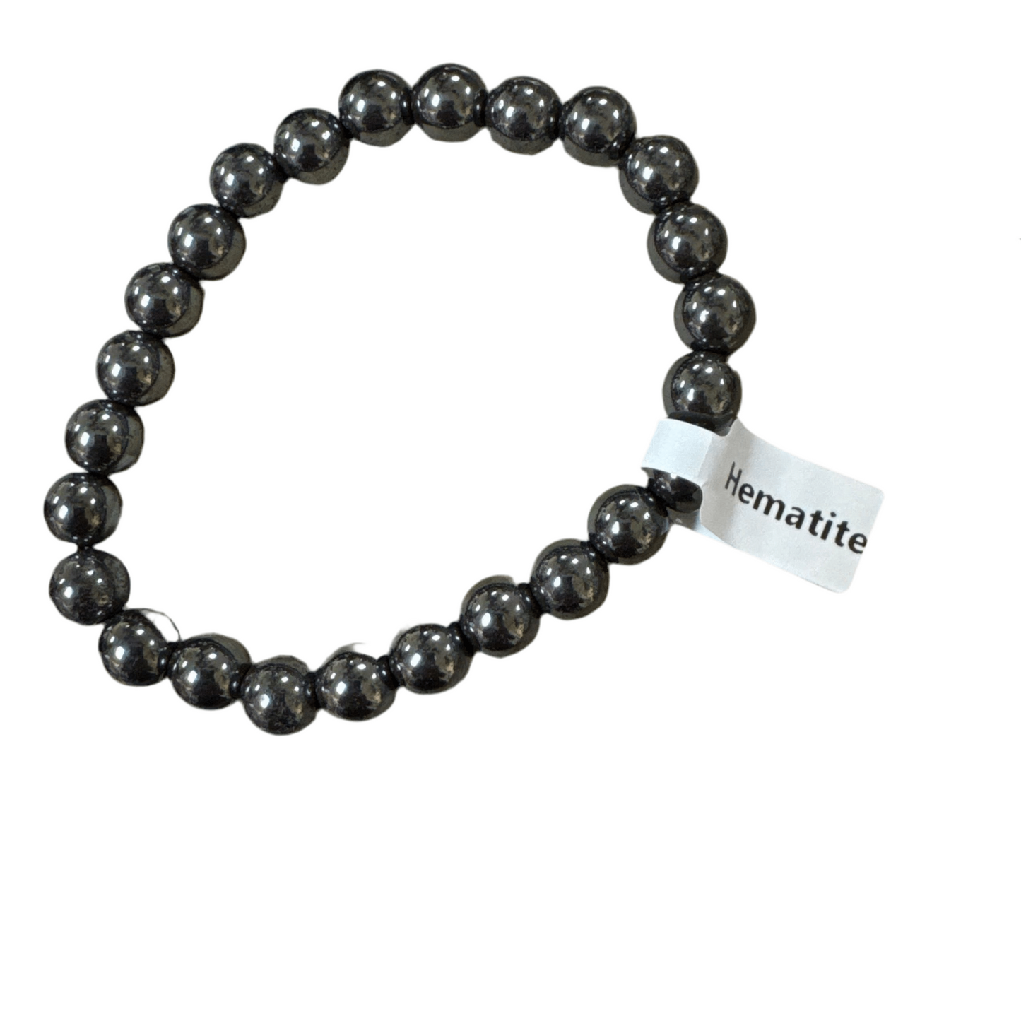 Unearthed Vibes Jewlery Buy Polished Hematite Bracelet - Elegant Healing Stone | Perfect Gift for Love and Wellness