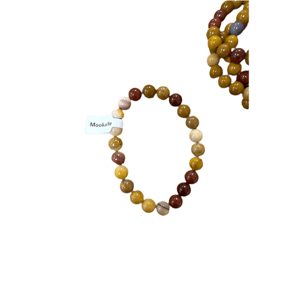 Unearthed Vibes Jewlery Buy Polished Mookaite Bracelet - Elegant Healing Stone | Perfect Gift for Love and Wellness