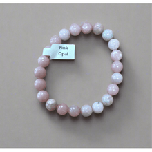  Unearthed Vibes Jewlery Buy Polished Pink Opal Bracelet - Elegant Healing Stone | Perfect Gift for Love and Wellness