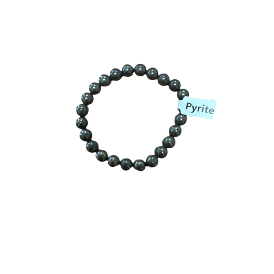 Unearthed Vibes Jewlery Buy Polished Pyrite Bracelet - Elegant Healing Stone | Perfect Gift for Love and Wellness