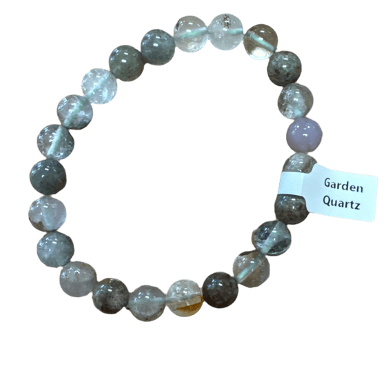 Unearthed Vibes Jewlery Garden Quartz Bracelet - Elegant Healing Stone | Perfect Gift for Love and Wellness