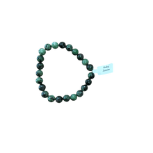  Unearthed Vibes Jewlery Ruby Zoisite Bracelet - Elegant Healing Stone | Perfect Gift for Love and Wellness