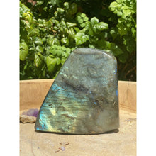  Unearthed Vibes Labradorite Base | Large Green Labradorite | Labradorite Base | Great Gift