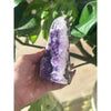 Unearthed Vibes Polished Amethyst Base - 2 lbs | Purple Amethyst Crystal | Healing Stone | Perfect Gift