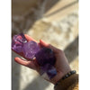 Unearthed Vibes  Polished Amethyst Cupcake – Crystal Healing & Decorative Stone 💜✨