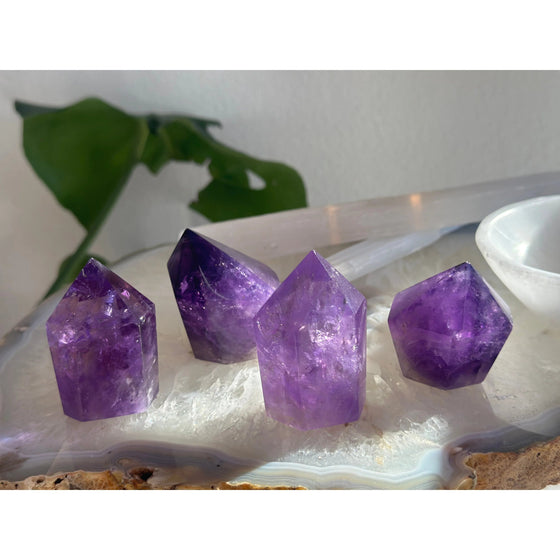 Unearthed Vibes  Polished Amethyst Cupcake – Crystal Healing & Decorative Stone 💜✨