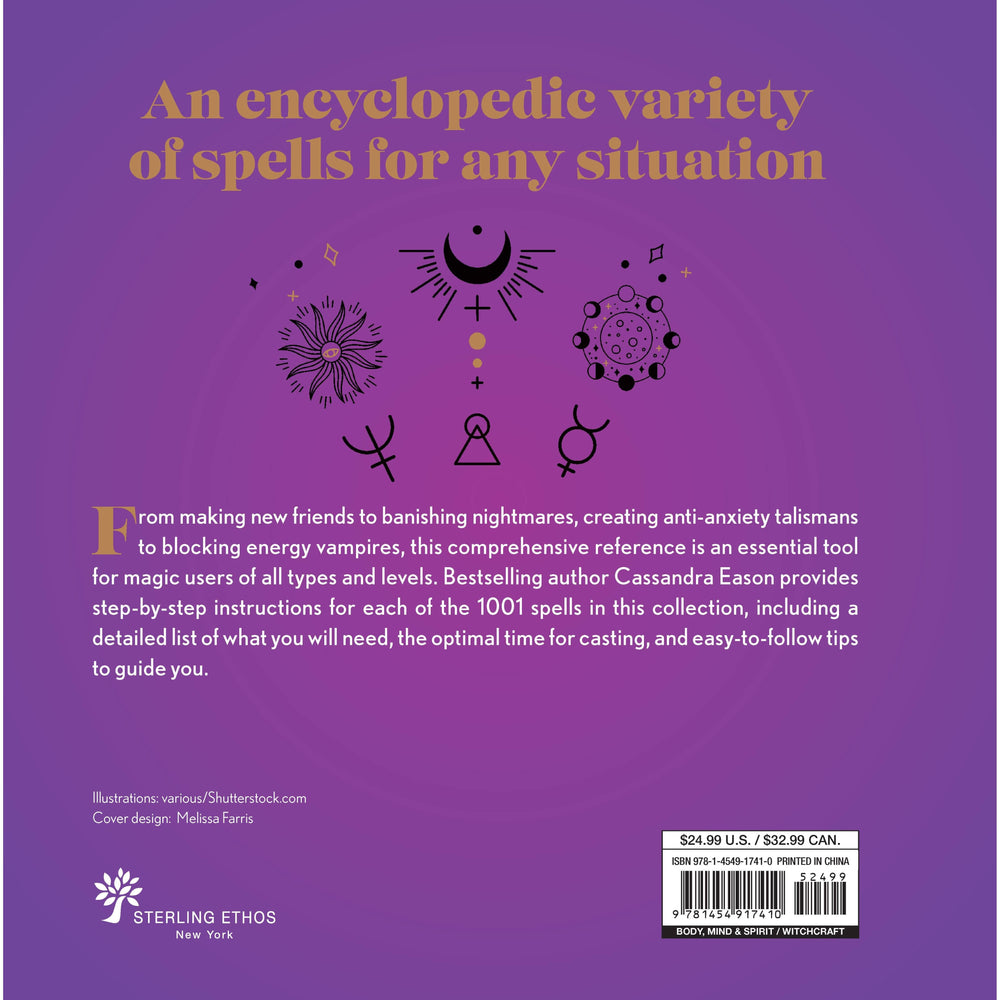 Union Square & Co. 1001 Spells by Cassandra Eason (Refreshed)