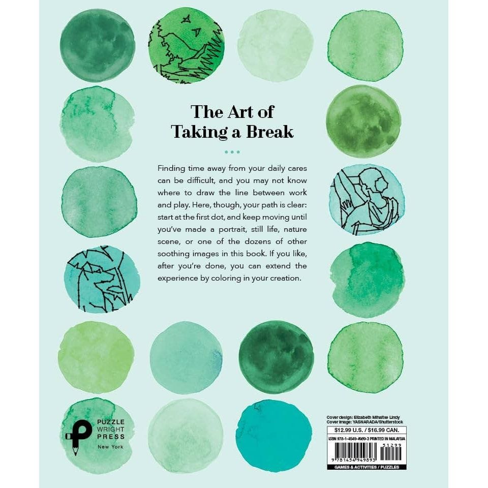 Union Square & Co. Connect with Calm: Dot-to-Dot Puzzles for Mindfulness