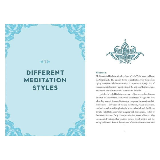 Union Square & Co. Little Bit of Meditation Guided Journal