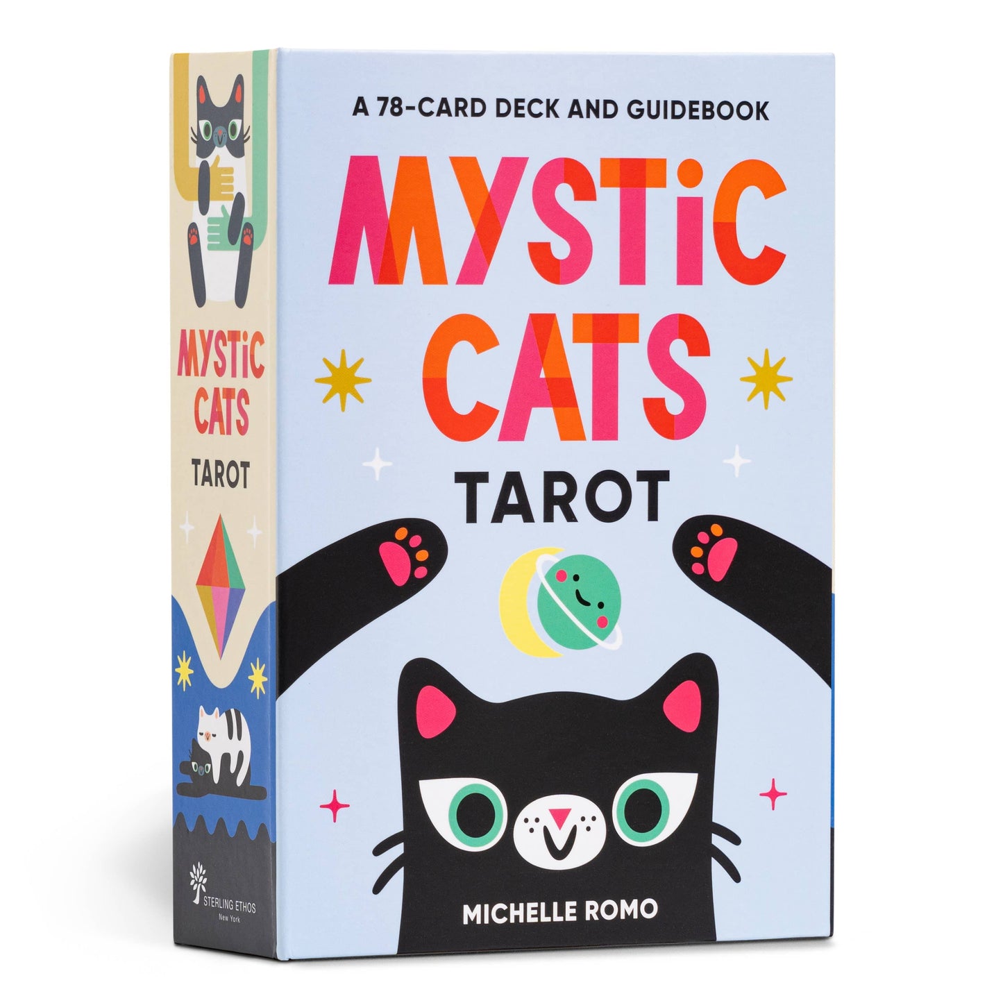 Union Square & Co. Mystic Cats Tarot: A 78-Card Deck and Guidebook