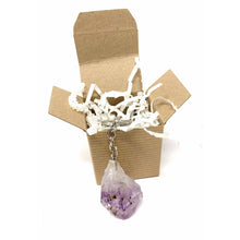  ETSY 8504 Amethyst Keychain | Natural Amethyst Keychain | Perfect Gift