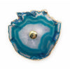 ETSY 8504 Blue Dot Agate Knob