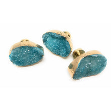  ETSY 8504 Blue Druzy Knob