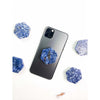 ETSY 8504 Blue Spot Jasper Hexagon Custom Crystal Phone Stand