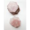 ETSY 8504 Coaster Hexagon Pink Rose Quartz Coaster