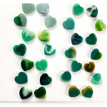  ETSY 8504 Green Agate Heart Crystal Phone Stand