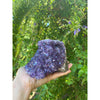 ETSY 8504 Raw Amethyst Base 3 lb 6 oz | Purple amethyst | Amethyst base | Great gift