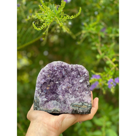 ETSY 8504 Raw Amethyst Base 3 lbs | Purple amethyst | Amethyst base | Great gift