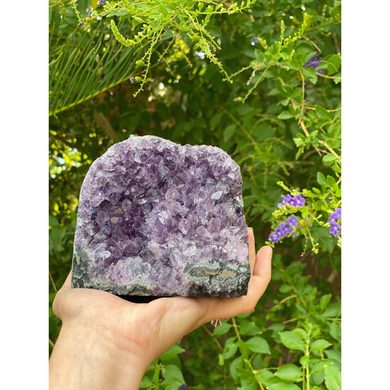 ETSY 8504 Raw Amethyst Base 3 lbs | Purple amethyst | Amethyst base | Great gift