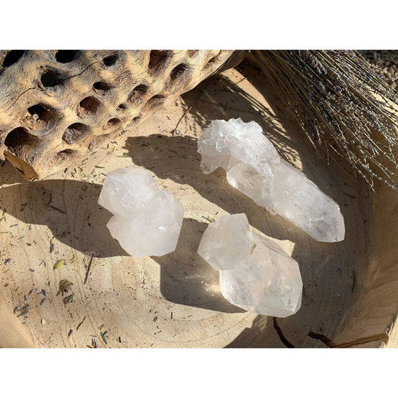 ETSY 8504 Raw (Cluster) Clear Quartz 5 to 18 oz | Quartz Cluster | Clear Quartz | Great gift