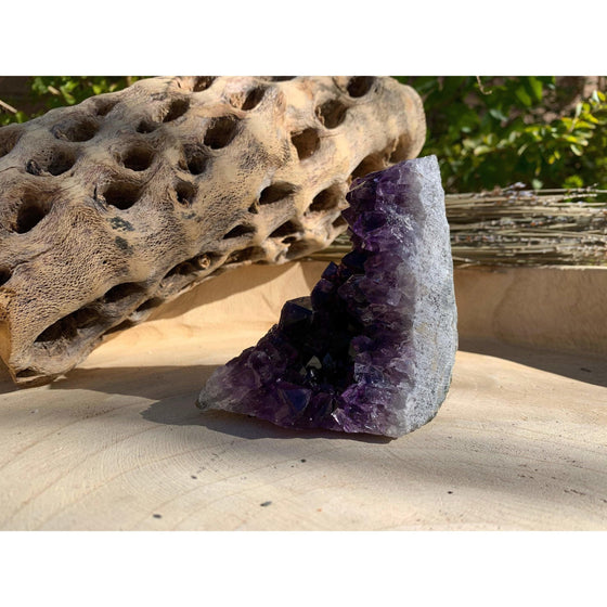 ETSY 8504 Raw (Large) Amethyst Base 1.2 lbs | Purple Grade A large amethyst | Amethyst base | Great gift