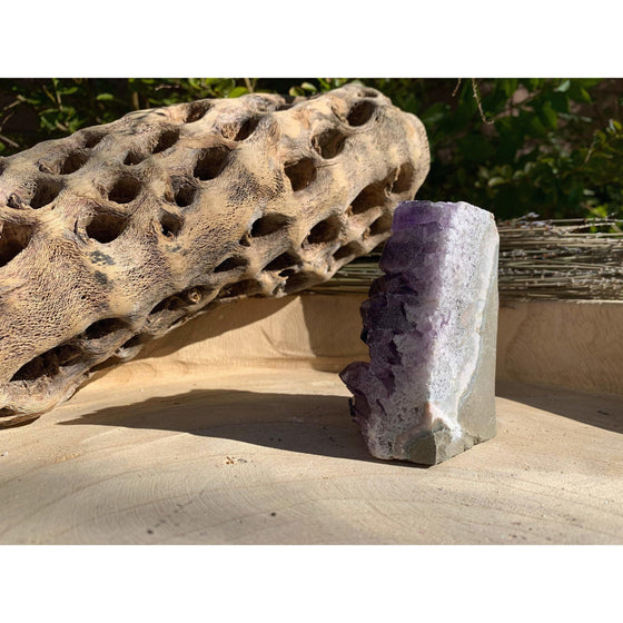 ETSY 8504 Raw (Large) Amethyst Base 1.2 lbs | Purple Grade A large amethyst | Amethyst base | Great gift