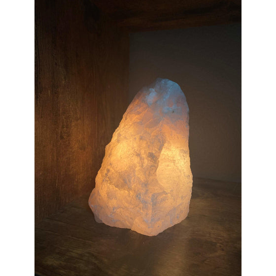 ETSY 8504 Rose Quartz Crystal Lamp Decor | Love Lamp | Great Gift