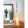 ETSY 8504 White Selenite Crystal Flat Lamp | Home Decor