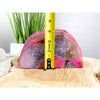 i_did PINK Agate Geode 4 lbs 3 oz Bookend | Pink Geode Bookend | Crystal Bookend | Great Gift