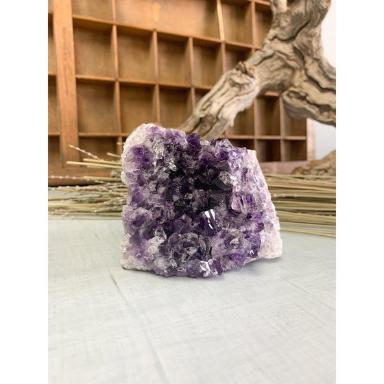 i_did Raw Amethyst Base 1 lb 6 oz | Purple amethyst | Amethyst base | Great gift