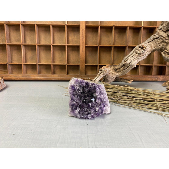 i_did Raw Amethyst Base 1 lb 6 oz | Purple amethyst | Amethyst base | Great gift