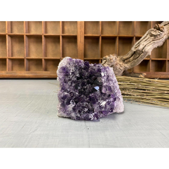 i_did Raw Amethyst Base 1 lb 6 oz | Purple amethyst | Amethyst base | Great gift