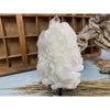 i_did Raw (Cluster) Clear Quartz on a metal stand 1 lb 11 oz | Quartz Cluster in a stand | Clear Quartz | Great gift