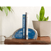 Melan Threads Bookend Crystal Agate Bookend | Blue Geode