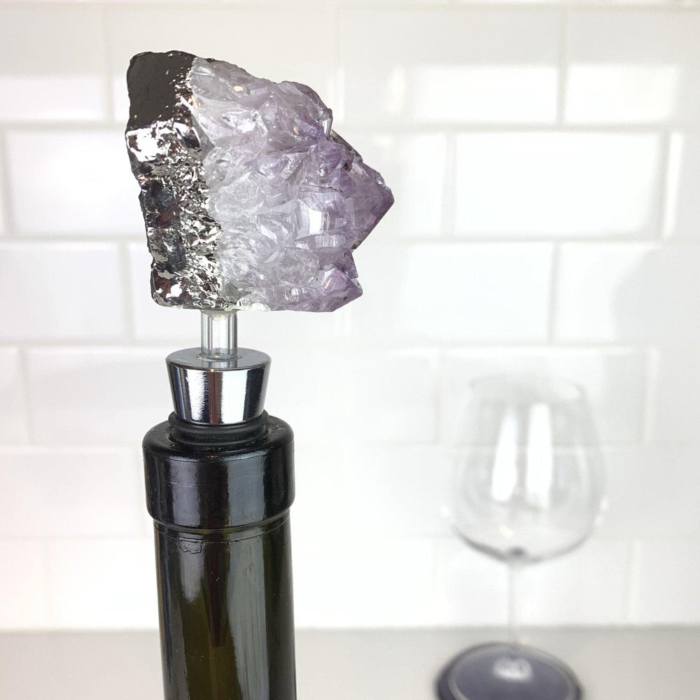 Melan Threads Crystal Quartz Wine Corks